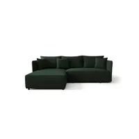 Ecksofa mit Schlaffunktion Milano , grün , Maße (cm): B: 245 H: 85