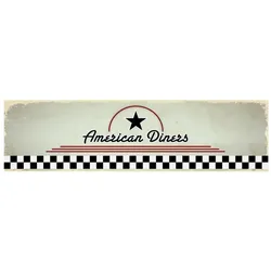 mySPOTTI Küchenrückwand »American Diners«, Aluverbund, Bild