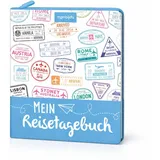 LINGEN Mein Reise-Tagebuch - Eintragbuch mit Reißverschluss