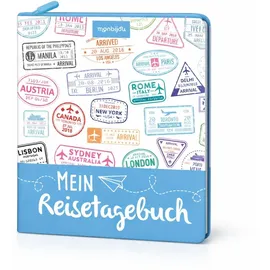 LINGEN Mein Reise-Tagebuch - Eintragbuch mit Reißverschluss