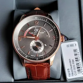 Carl von Zeyten Neuschwanstein Automatik Leder 43 mm CVZ0032RBK