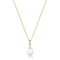 ANIA HAIE Kette mit Anhänger Gold Pearl Padlock Gold