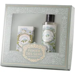 Panier des Sens Coffret Crème Mains ABSOLUES Metallbox 3 Handcremes 30ml Geranie Jasmin Orangenblüte - 3 Artikel im Set