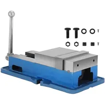 Vevor Maschinenschraubstock Metall 15,2 cm grau
