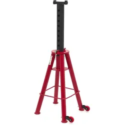 HBM-Achsstütze für Schwerlasten bis 12 Tonnen, extra hoch, 80–120 cm