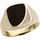 FIRETTI Siegelring "Schmuck Geschenk Gold 333 Herrenring Farbsteinring Onyx" Gr.