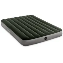Intex Luftbett 191 x 137 x 25 cm Dura-Beam Prestige Downy, Airbed Aufblasbare Matratze Bunt King
