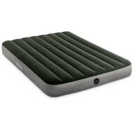 Intex Luftbett 191 x 137 x 25 cm Dura-Beam Prestige Downy, Airbed Aufblasbare Matratze Bunt King