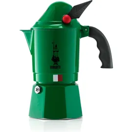 Bialetti Moka Alpina 3 Tassen grün