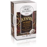 Caffè Corsini - 72 Kaffeepads Espresso Einzelne Herkunft Kenia, 100% Arabica, 4 Pakete mit 18 Pads, 504g