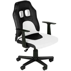 CLP Kinder Gaming Bürostuhl Fun schwarz/weiß