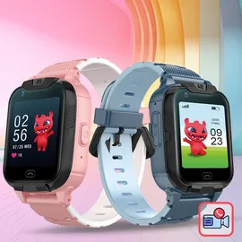 MaxLife Smartwatch für Kinder 4G MXKW-350 blau GPS WiFi