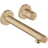 HANSGROHE Axor Uno Select mit Ausladung 221mm, brushed bronze