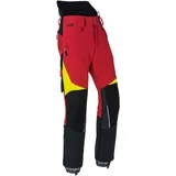 KÜBLER FOREST Schnittschutzhose Pro PSA 3 - Langgröße rot/warngelb 3XL-89 - 2751 8338-5634-3XL-89 - rot/warngelb