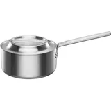 Fiskars Norden Steel Stieltopf, 2.5l, unbeschichtet, Pfanne + Kochtopf, Silber