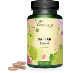 Vegavero Safran Extrakt Kapseln 120 St