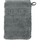 Waschhandschuh 16 x 22 cm anthrazit