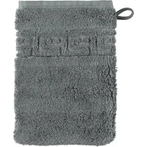 CAWÖ Noblesse Uni 1001 Waschhandschuh 16 x 22 cm anthrazit