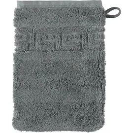 CAWÖ Noblesse Uni 1001 Waschhandschuh 16 x 22 cm anthrazit