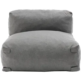 Oviala Ecksofa mit 2 Sesseln, 2 Ecken und 1 grauem Hocker - Mixi