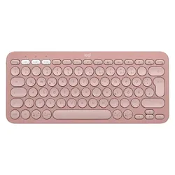 Logitech Pebble Keys 2 K380S Rosa - Minimalistische kabellose Tastatur