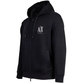 Armani Exchange Sweatjacke Herren Blau/Weiß L