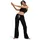 Roxy Oceanside Hosen Regular Schwarz XL