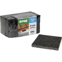 SPAX Pads: 100 x 100 x 8 mm (25 Stück)