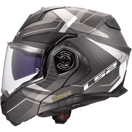 LS2 FF901 Advant X Carbon Horizon Matt Silver Grey M