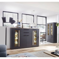 Innostyle Highboard Loft Two, Breite 180 cm, 2 Holztüren,