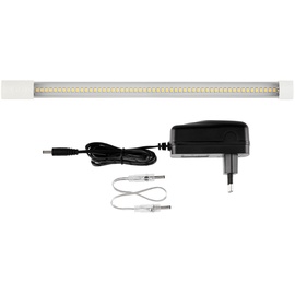 REV Ritter REV Unterbauleuchte Küche LED XS - Schrankbeleuchtung 30cm, erweiterbar, 25.000h, LED Leiste 4,5W, 600lm, 3000K, weiß