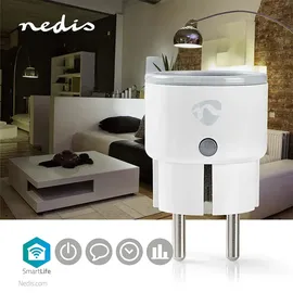 Nedis Schuko-Steckdose 10 A Weiß 1 St.