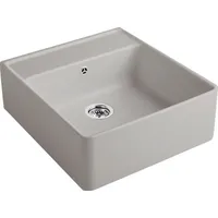Villeroy & Boch Spülstein Einzelbecken fossil + Excenterbetätigung