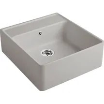 Villeroy & Boch Spülstein Einzelbecken fossil + Excenterbetätigung