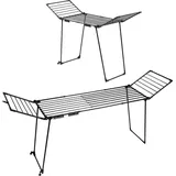 BRUNBESTE Teleskop Balkon Wäschetrockner XXL 2 Flügel 27m BRUNBESTE BB-3904