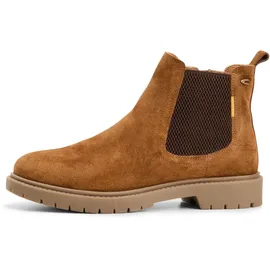 CAMEL ACTIVE Damen Chelsea Boot aus echtem Leder Braun, womenswear-37