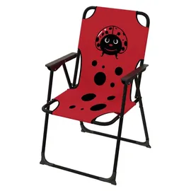 Mojawo 4-teiliges Kinder Campingmöbel Kindermöbelset Lustige Motive - Rot