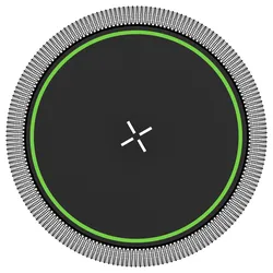 KINETIC SPORTS Trampolin Sprungtuch für 'Bungee Safety Elite' - Ersatz Sprungmatte Trampolinmatte, Wetterfest & UV Beständig    Ø 244 cm