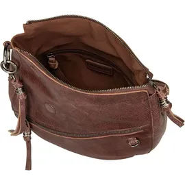FredsBruder My Forever Friend Midi Schultertasche Leder Dark Chocolate