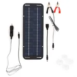 30 W 12 V Solar-Erhaltungsladegerät, Solarpanel, Autobatterieladegerät, tragbares Solarbatterie-Wartungsgerät für Auto, Motorrad, Boot, Marine, Wohnmobil