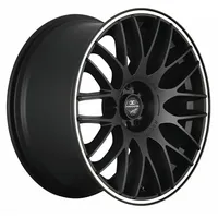 Barracuda Karizzma 8,0 x 18 4 x 100 ET38 Weiß Mattblack-Polished
