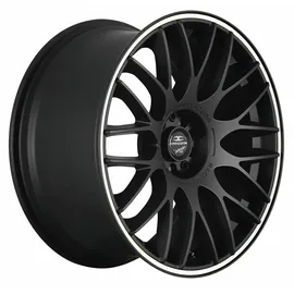 Barracuda Karizzma 8,0 x 18 4 x 100 ET38 Weiß Mattblack-Polished