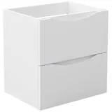 duschspa Waschtisch Unterschrank Waschtischunterschrank Waschbeckenunterschrank Badschrank, 50-120cm Hängeschrank, Matt / Hochglanz 50 cm x 52 cm x 38.8 cm