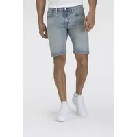 Levi's Jeansshorts "405 STANDARD SH", Herren, Gr. 36, N-Gr, blau (last encore shorts), Denim/Jeans, Obermaterial: 99% Baumwolle, 1% Elasthan, unifarben, normal kniefrei, Jeans Jeansshorts, Sommerhose