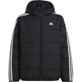 Adidas Kinder Jacke Essentials 3-Streifen Padded, Black/White 140