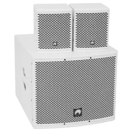 Omnitronic 20000728 Lautsprecher weiß Kabelgebunden 130 W (20000728)