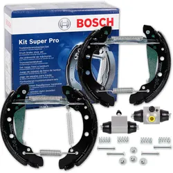 Bosch Bremsbacken Satz Hinten Für Vw Golf 1 2 Jetta Polo 6n 86c Lupo Audi 80: Bremsbackensatz Ate: 03052039173 Brembo: K85010 Ferodo: Fmk002 Jurid: 38