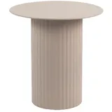 kick collection Beistelltisch Runder Metalltisch mit geriffeltem Untergestell M | Kick Collection