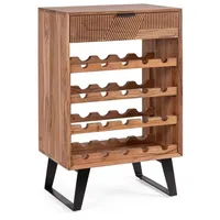 BIZZOTTO Weinregal Isar aus Akazienholz, 60 cm