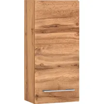 WELLTIME Hängeschrank "Soria", braun (eichefarben, eichefarben), B:30cm H:64cm T:20cm, Schränke, Hängeschrank